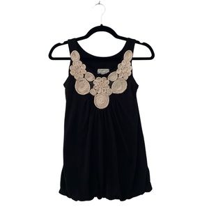 Anthro sleeveless top.